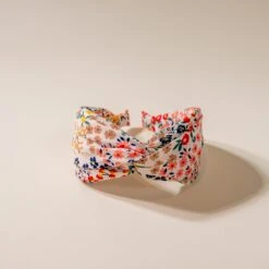 Lucy's Wildflower Comfort-Fit Headband - Non-Slip Fabric Hair Accessory -Laurel Mercantile Store DSC02726