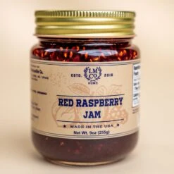 LMCo. Red Raspberry Jam -Laurel Mercantile Store DSC03102 2