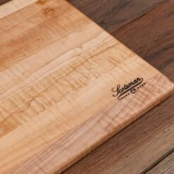 Scotsman Curly Maple Large Serving Board -Laurel Mercantile Store DSC03837