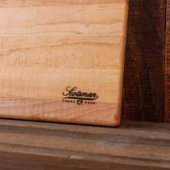Scotsman Curly Maple Large Serving Board -Laurel Mercantile Store DSC03848