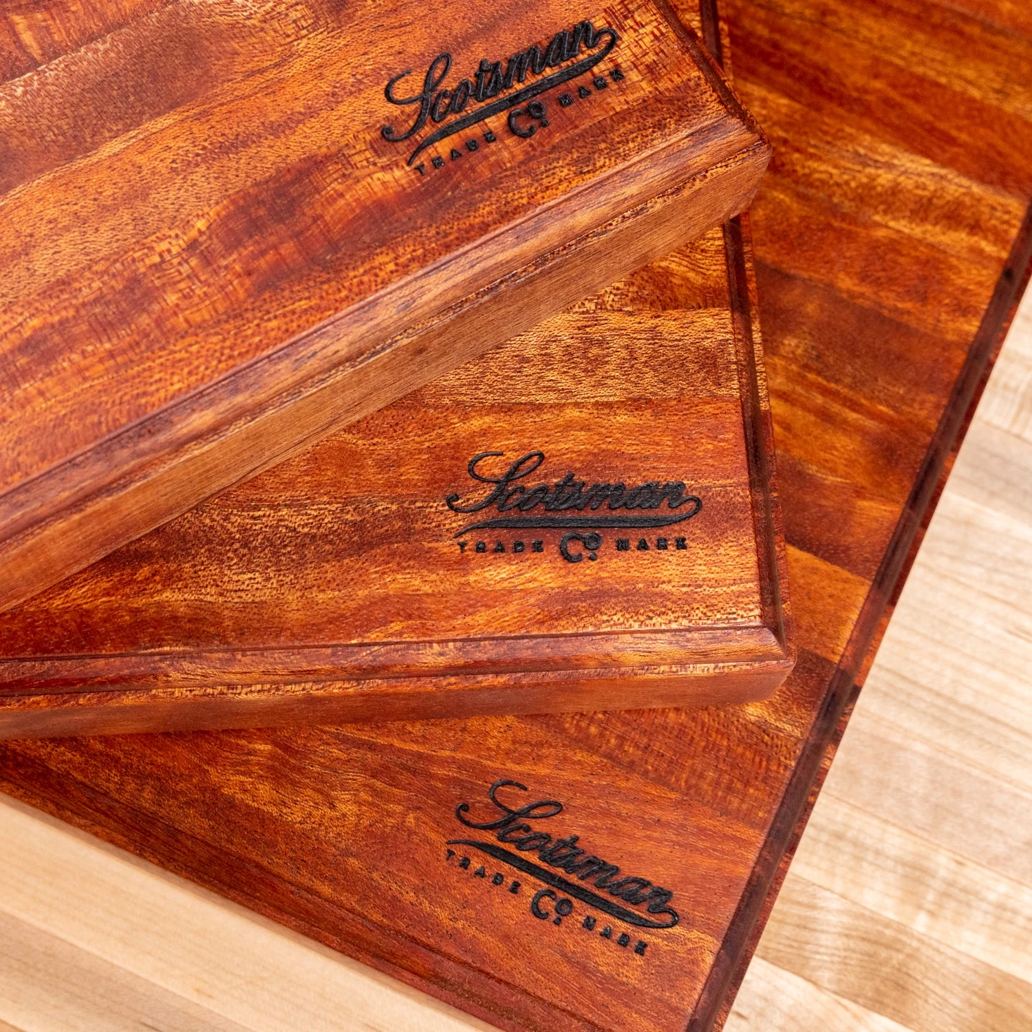 Scotsman Co. Mahogany Classic Butcher Block 16 Scotsman Co. Mahogany Classic Butcher Block - Image 14