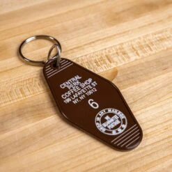 Central Perk Vintage Style Motel Key Fob - Friends TV Show Keychain