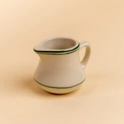 Green Band Cream Jug -Laurel Mercantile Store DSC04953 2