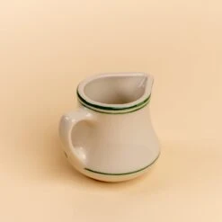 Green Band Cream Jug -Laurel Mercantile Store DSC04955 2