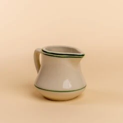 Green Band Cream Jug -Laurel Mercantile Store DSC04956 2