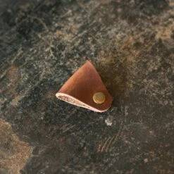 Scotsman Handcrafted Leather Cord Snap Organizer