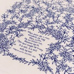 It Is Well Hymn Tea Towel -Laurel Mercantile Store DSC07685 2
