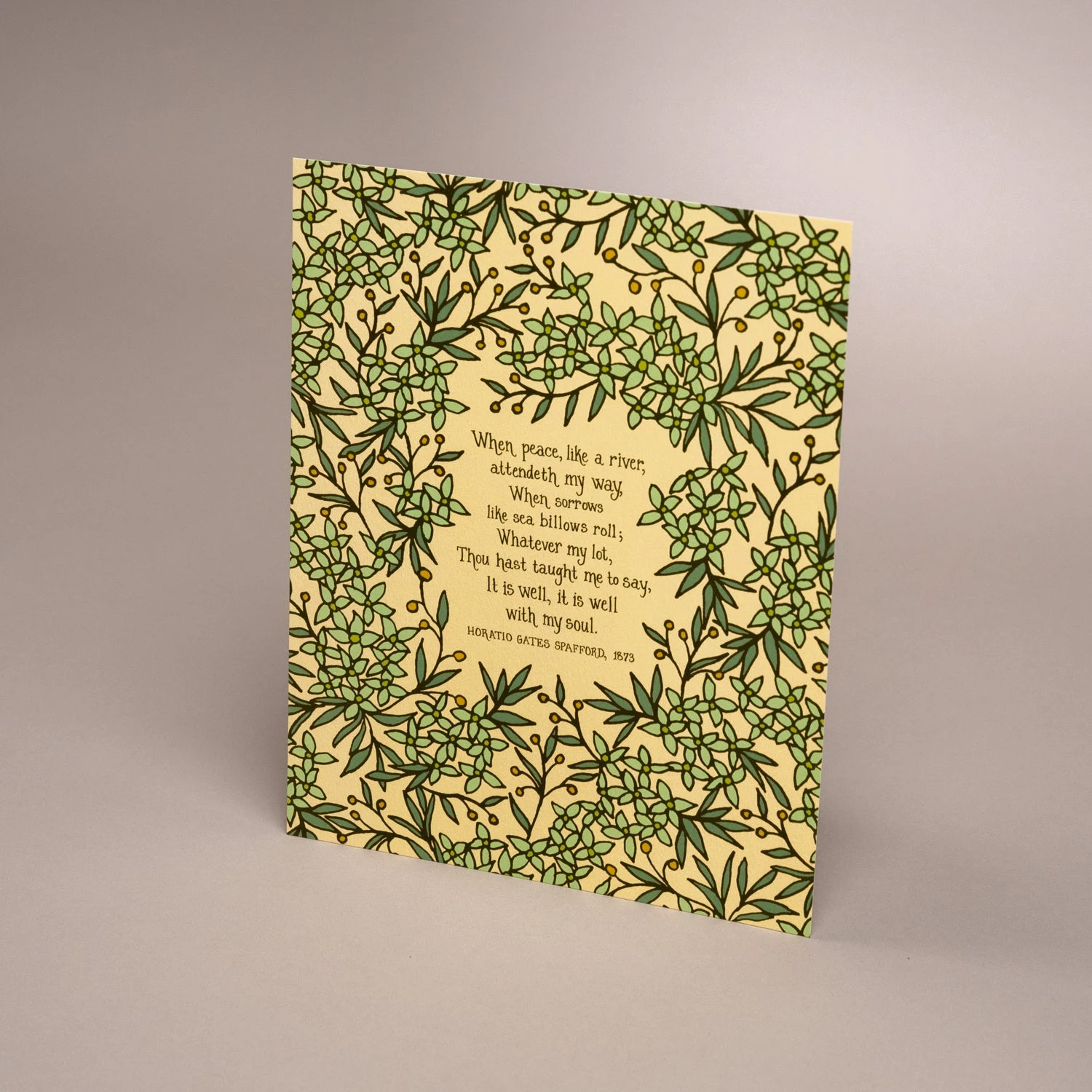 It Is Well With My Soul 8x10 Giclee Art Print - Made in USA 4 It Is Well With My Soul 8x10 Giclee Art Print - Made in USA - Image 2