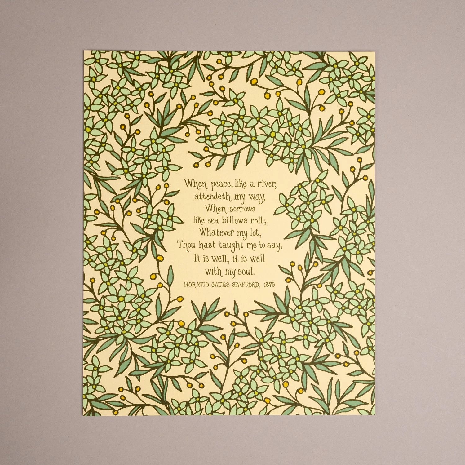 It Is Well With My Soul 8x10 Giclee Art Print - Made in USA 7 It Is Well With My Soul 8x10 Giclee Art Print - Made in USA - Image 5