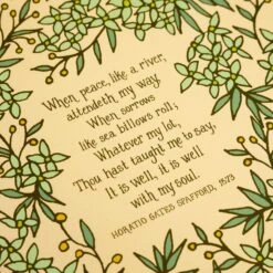 It Is Well With My Soul 8x10 Giclee Art Print - Made in USA 14 It Is Well With My Soul 8x10 Giclee Art Print - Made in USA -Laurel Mercantile Store DSC08557 2