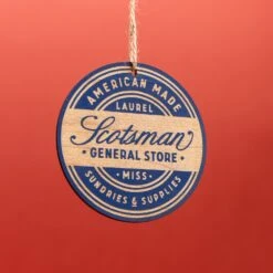 Scotsman Wooden Ornament -Laurel Mercantile Store DSC08597 HDR