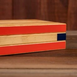 Scotsman x Ole Miss Limited Edition Reclaimed Court Serving Board -Laurel Mercantile Store DSC08662