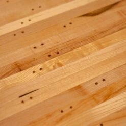 Scotsman x Ole Miss Limited Edition Reclaimed Court Serving Board -Laurel Mercantile Store DSC08669