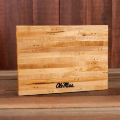 Scotsman x Ole Miss Limited Edition Reclaimed Court Serving Board -Laurel Mercantile Store DSC08714