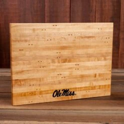 Scotsman x Ole Miss Limited Edition Reclaimed Court Serving Board -Laurel Mercantile Store DSC08719