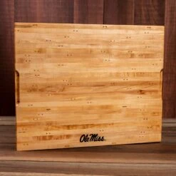 Scotsman x Ole Miss Limited Edition Reclaimed Court Serving Board -Laurel Mercantile Store DSC08724