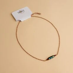 Novi Faceted Labradorite Necklace