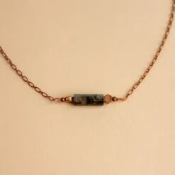 Novi Faceted Labradorite Necklace 10 Novi Faceted Labradorite Necklace -Laurel Mercantile Store DSC09641