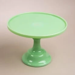Jadeite Cake Stand -Laurel Mercantile Store DSC09748 2