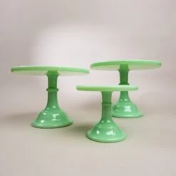 Jadeite Cake Stand -Laurel Mercantile Store DSC09764 2