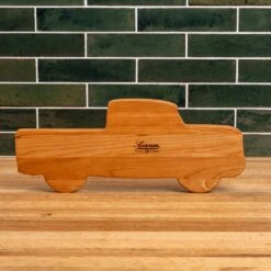Scotsman Cherry Truck Serving Board - Handcrafted American Hardwood