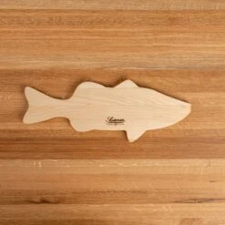 Scotsman Handcrafted Maple Fish Serving Board