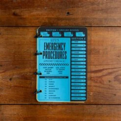 Life Emergency Procedures Pocket Checklist - Spiritual Guidance Manual -Laurel Mercantile Store DSC5902 Enhanced NR