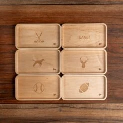 Scotsman Special Edition Maple Wooden Valet - Handcrafted American Hardwood