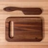 Scotsman Co. Kids' Walnut Mini Cutting Board and Knife Set 2 Scotsman Co. Kids' Walnut Mini Cutting Board and Knife Set -Laurel Mercantile Store DSC9865