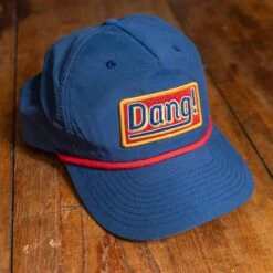 Scotsman Lifestyle Dang! Performance Snapback Cap - Navy -Laurel Mercantile Store Dang Cap 00003