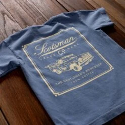Youth Vintage Truck T-Shirt - Premium Blue Jean Comfort Colors Tee