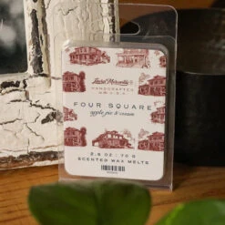 Apple Pie and Cream Four Square Scented Wax Melt