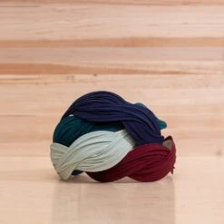 Emily's Solid Wide Fabric-Covered Headband -Laurel Mercantile Store Emilyall2