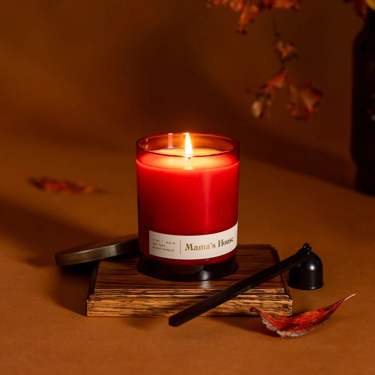 Apple Cobbler & Clove Fall Scented Candle - Mama's House (11 oz) 3 Apple Cobbler & Clove Fall Scented Candle - Mama's House (11 oz)