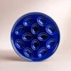 Twilight Egg Plate -Laurel Mercantile Store Fiesta Ware Glassware Kitchenware Twilight Egg Tray 0008