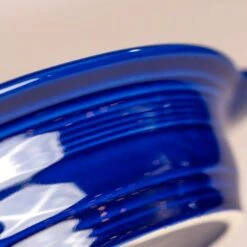 Twilight Small Oval Casserole Dish -Laurel Mercantile Store Fiesta Ware Twilight Blue Glass Cookware 0060