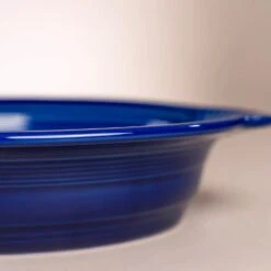 Twilight Small Oval Casserole Dish -Laurel Mercantile Store Fiesta Ware Twilight Blue Glass Cookware 0061
