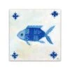 Adam Trest Azul | Fish Tile Print -Laurel Mercantile Store FishTile8x8