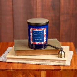 Four Square Apple Pie & Cream Scented Candle - 11oz Architectural Collection 5 Four Square Apple Pie & Cream Scented Candle - 11oz Architectural Collection -Laurel Mercantile Store Four Square 11 00001