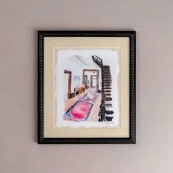 Foyer 13 Foyer -Laurel Mercantile Store Foyer Framed 00001