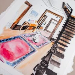 Foyer 12 Foyer -Laurel Mercantile Store Foyer Unframed 00003