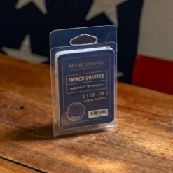 French Quarter Beignet Scented Wax Melt - Warm Sugar & Coffee Gourmand -Laurel Mercantile Store French Quarter Wax Melt 00005