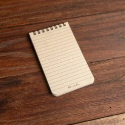 Rite in the Rain Weatherproof Top Spiral Notebook, Green Plaid (3" x 5") 11 Rite in the Rain Weatherproof Top Spiral Notebook, Green Plaid (3" x 5") -Laurel Mercantile Store Green Plaid Top Spiral Notebook 00005