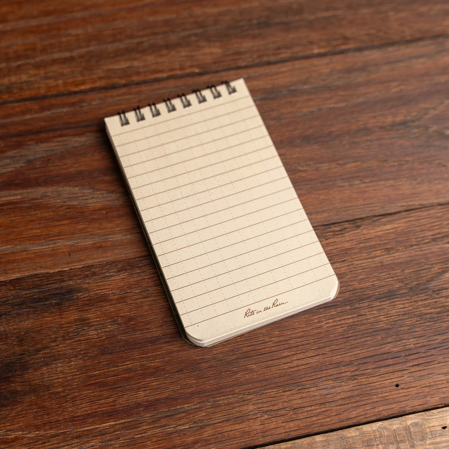 Rite in the Rain Weatherproof Top Spiral Notebook, Green Plaid (3" x 5") 7 Rite in the Rain Weatherproof Top Spiral Notebook, Green Plaid (3" x 5") - Image 5