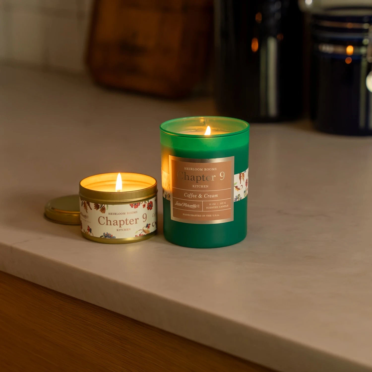 Heirloom Rooms Chapter 9 Kitchen Coffee & Cream 5 oz. Candle 4 Heirloom Rooms Chapter 9 Kitchen Coffee & Cream 5 oz. Candle - Image 2