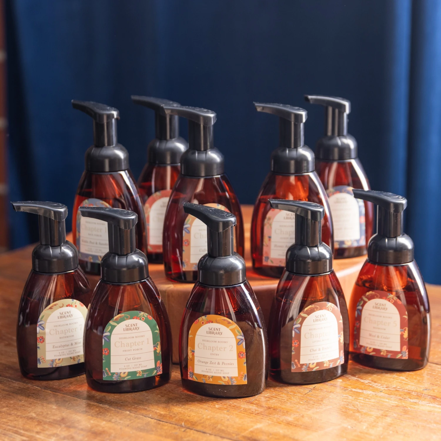 Heirloom Rooms Chapter 8 Office Foaming Hand Soap - Amber Oak 4 Heirloom Rooms Chapter 8 Office Foaming Hand Soap - Amber Oak - Image 2