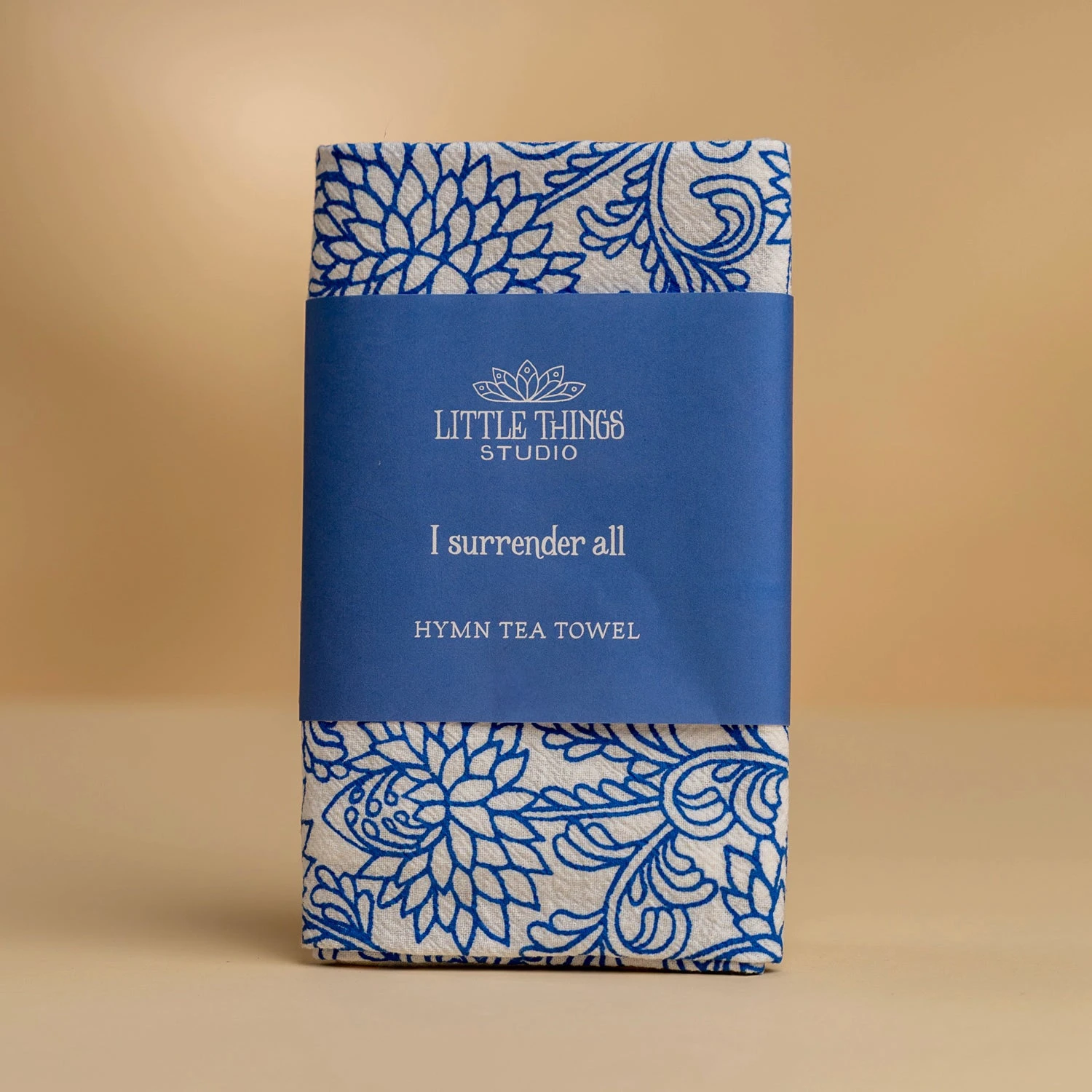 I Surrender All Hymn Tea Towel 3 I Surrender All Hymn Tea Towel