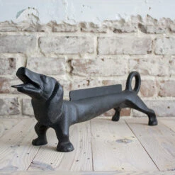 Laurel Machine & Foundry Cast Iron Dachshund Boot Scraper