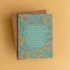Hymn Greeting Card - Joyful, Joyful We Adore Thee Floral Stationery