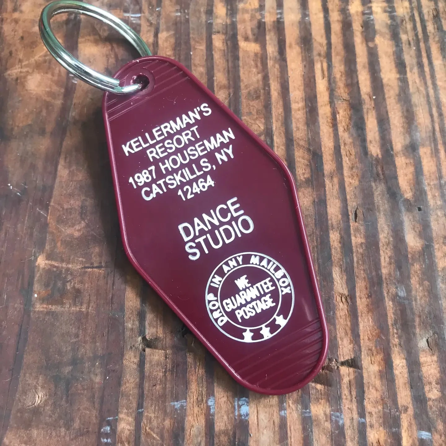 Kellerman's Resort Vintage Style Motel Key Fob - Dirty Dancing Inspired 3 Kellerman's Resort Vintage Style Motel Key Fob - Dirty Dancing Inspired